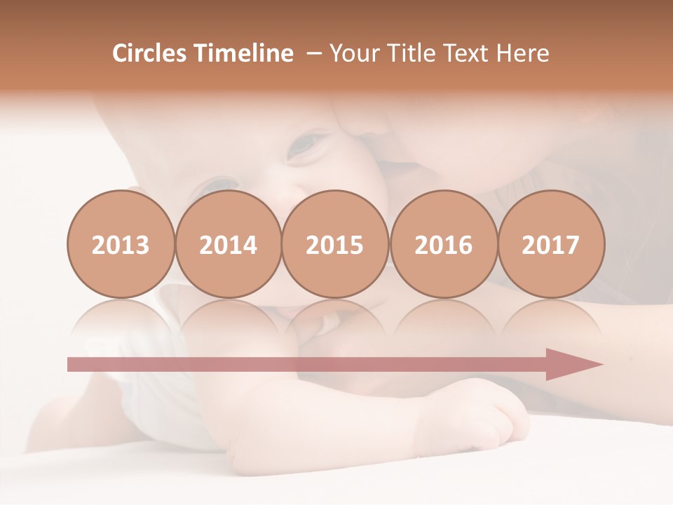 Holding Child Beautiful PowerPoint Template