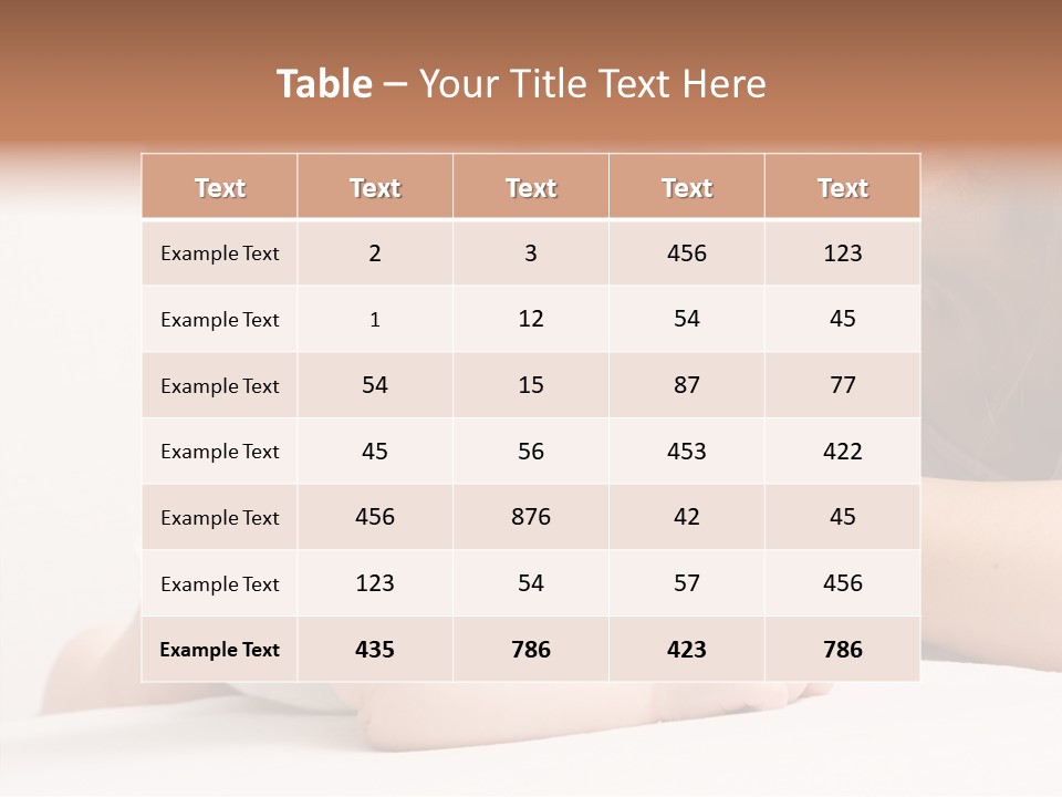 Holding Child Beautiful PowerPoint Template