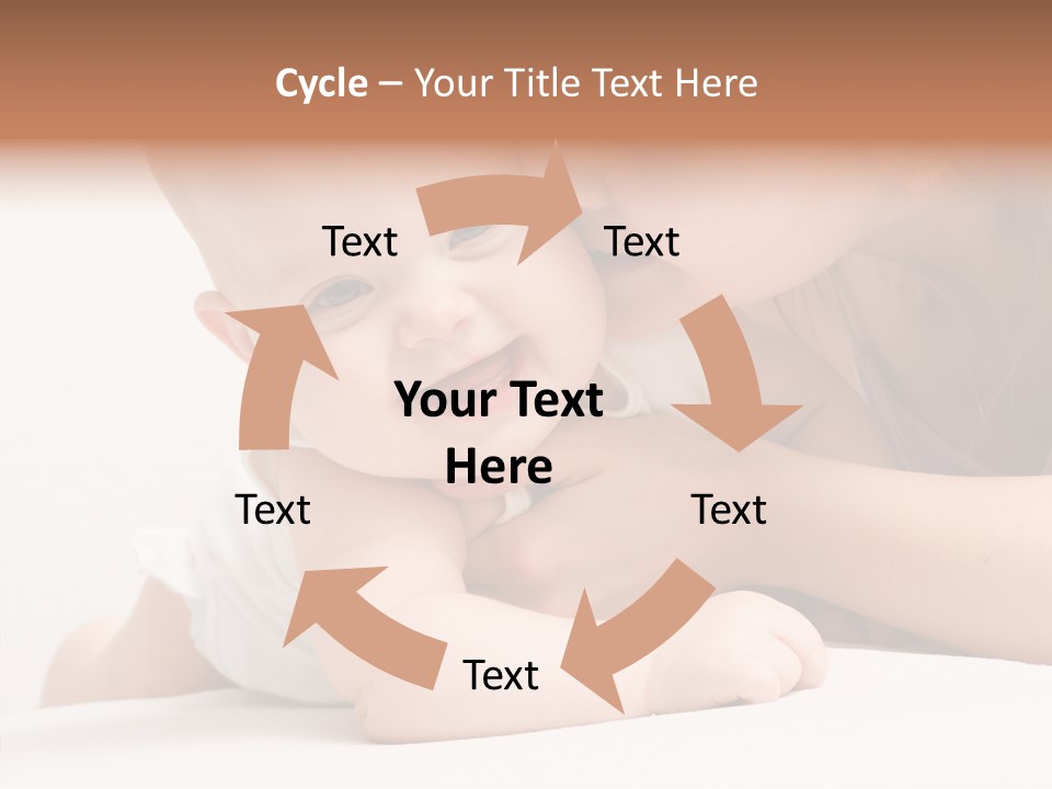 Holding Child Beautiful PowerPoint Template