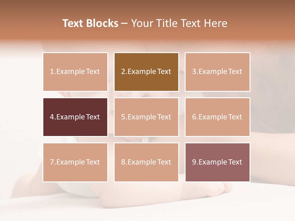 Holding Child Beautiful PowerPoint Template