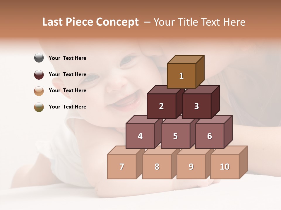 Holding Child Beautiful PowerPoint Template