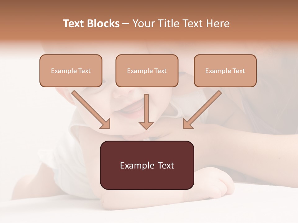 Holding Child Beautiful PowerPoint Template