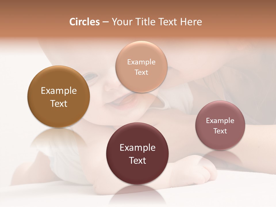 Holding Child Beautiful PowerPoint Template