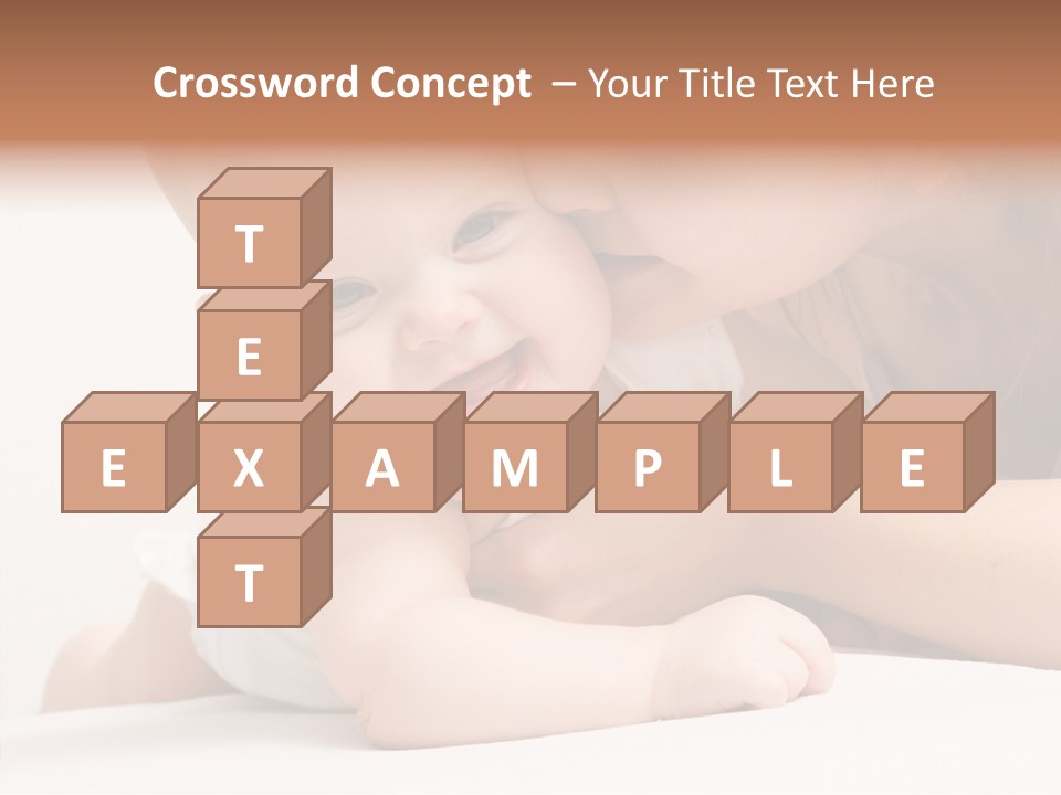 Holding Child Beautiful PowerPoint Template