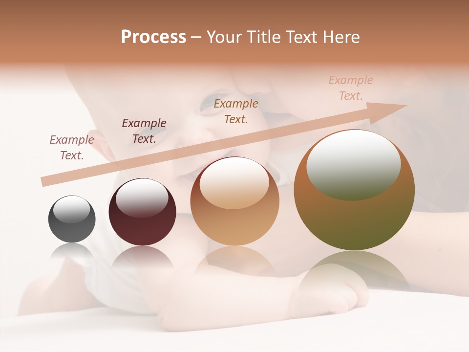 Holding Child Beautiful PowerPoint Template