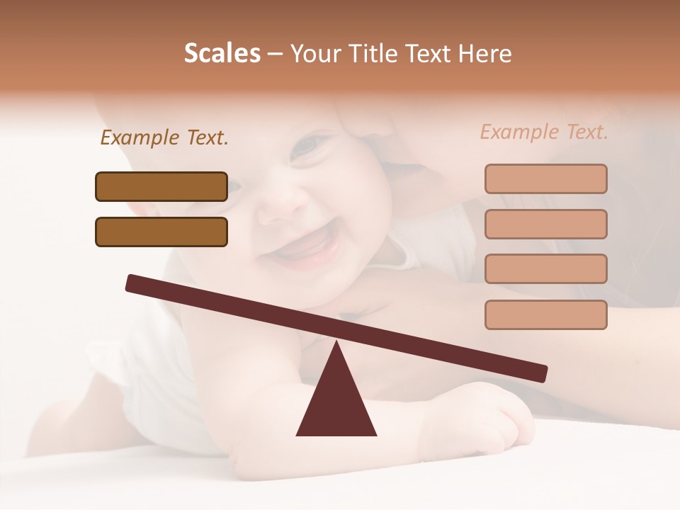 Holding Child Beautiful PowerPoint Template