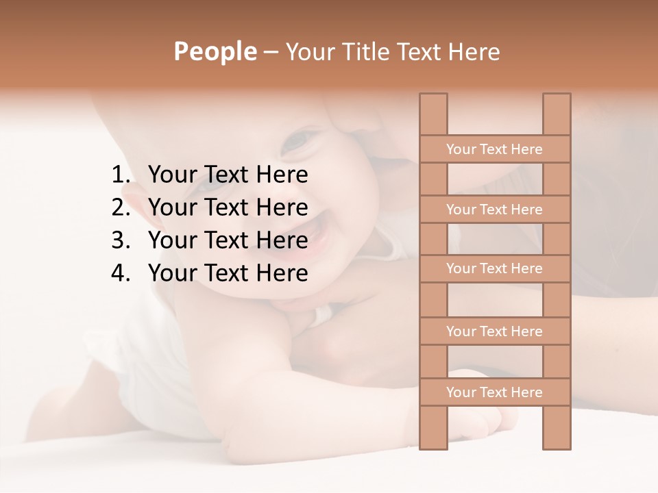 Holding Child Beautiful PowerPoint Template