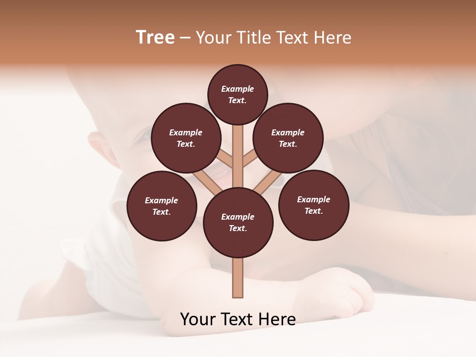 Holding Child Beautiful PowerPoint Template