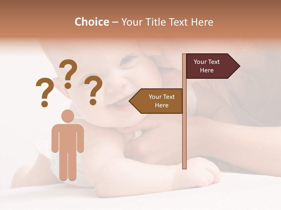 Holding Child Beautiful PowerPoint Template