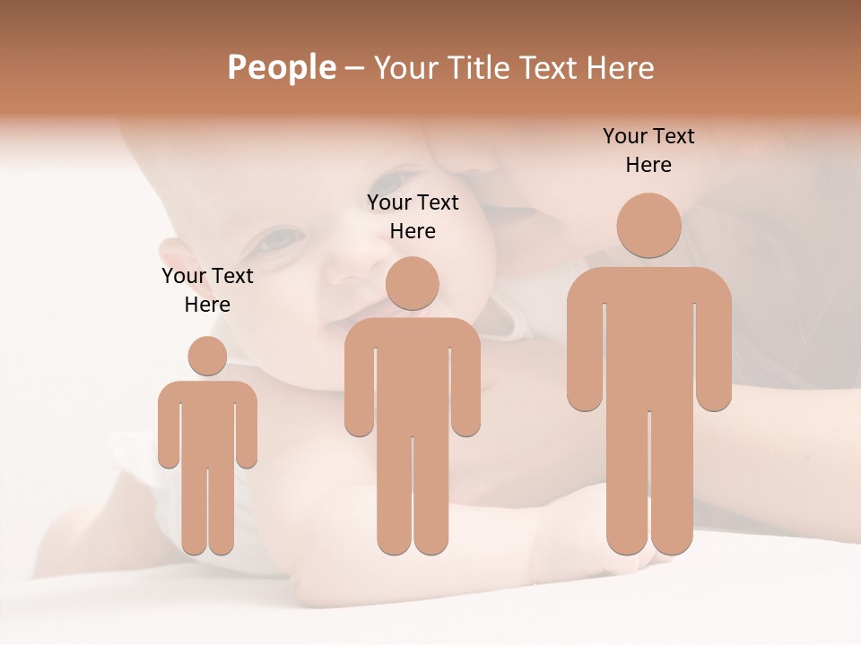 Holding Child Beautiful PowerPoint Template