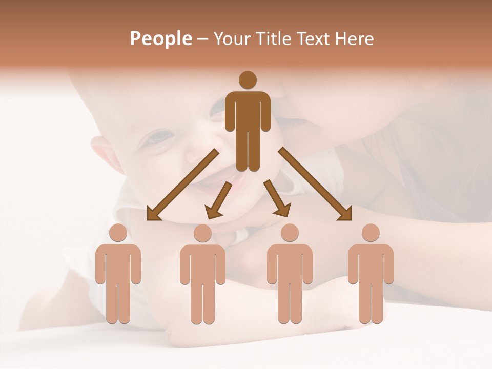 Holding Child Beautiful PowerPoint Template