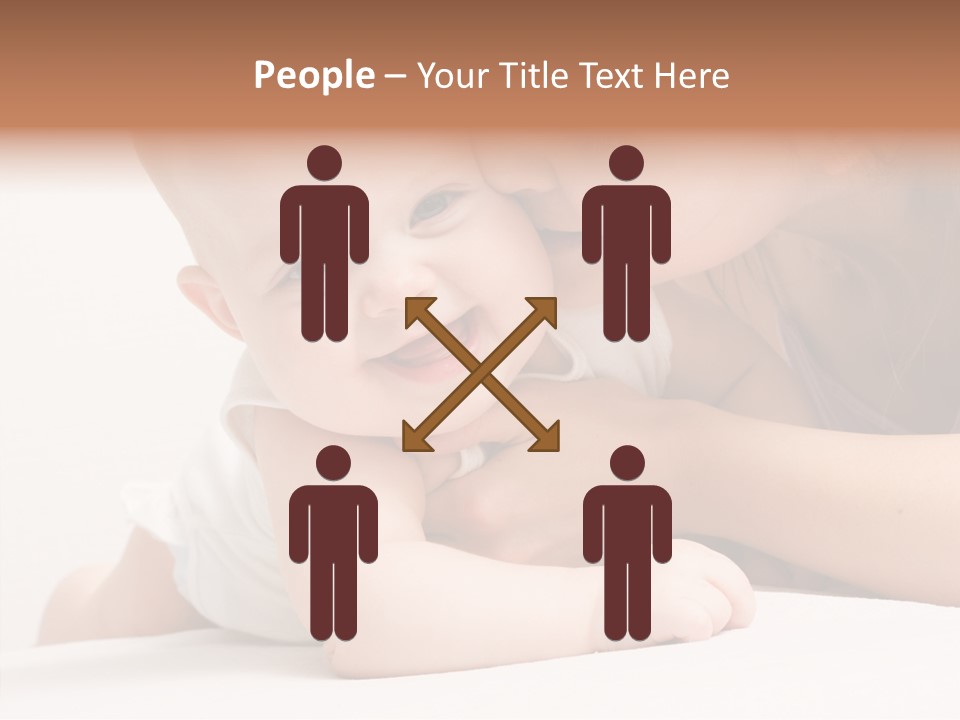 Holding Child Beautiful PowerPoint Template