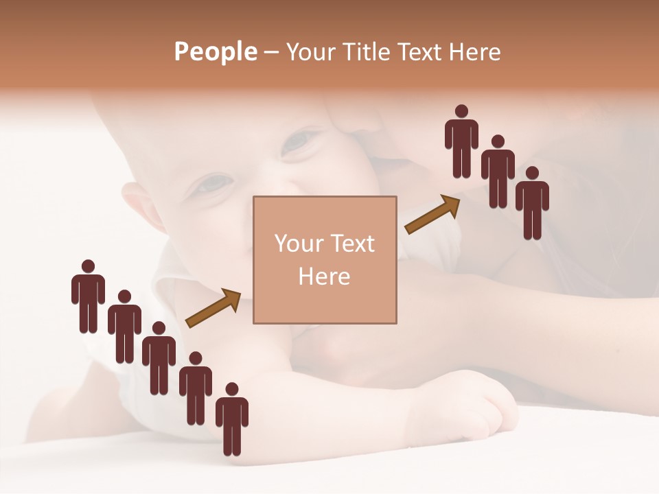 Holding Child Beautiful PowerPoint Template