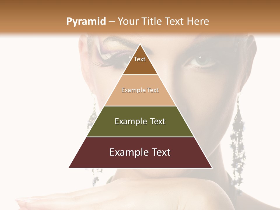 Creative Lips Body Art PowerPoint Template