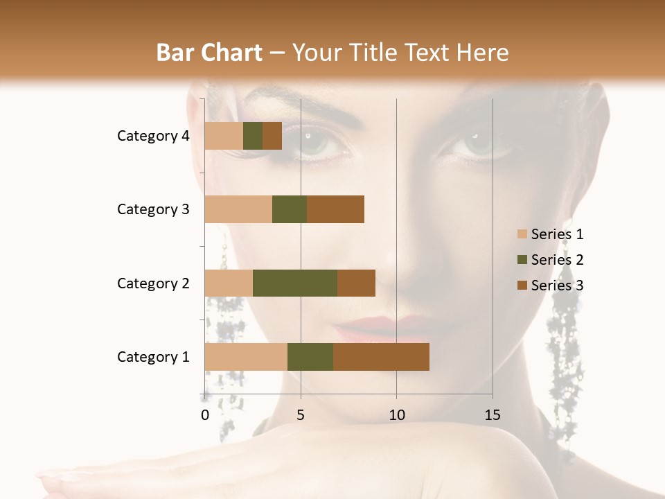 Creative Lips Body Art PowerPoint Template