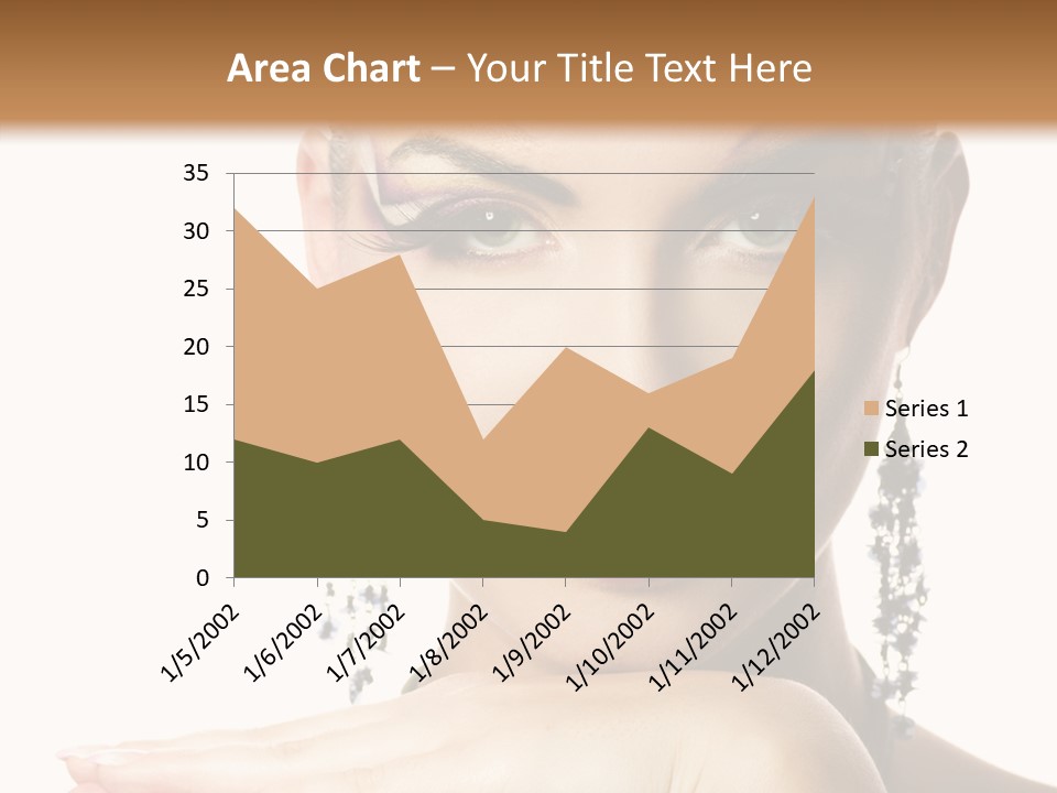 Creative Lips Body Art PowerPoint Template