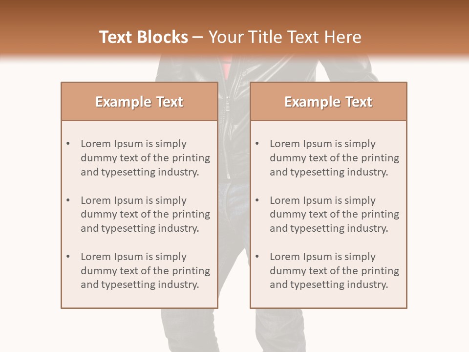 Cap Object Expression PowerPoint Template