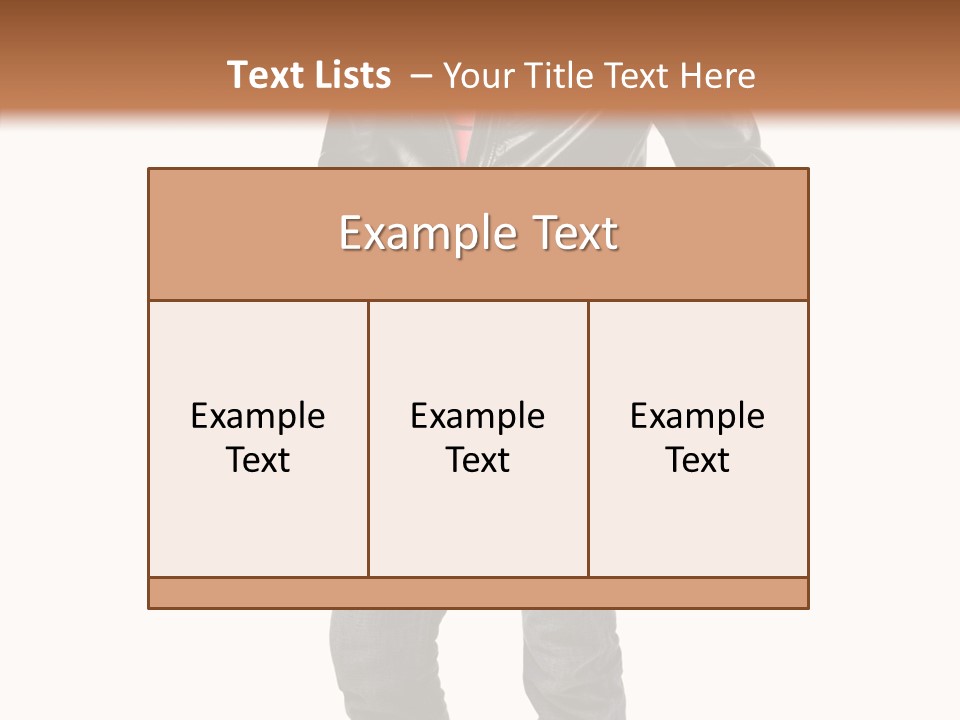 Cap Object Expression PowerPoint Template