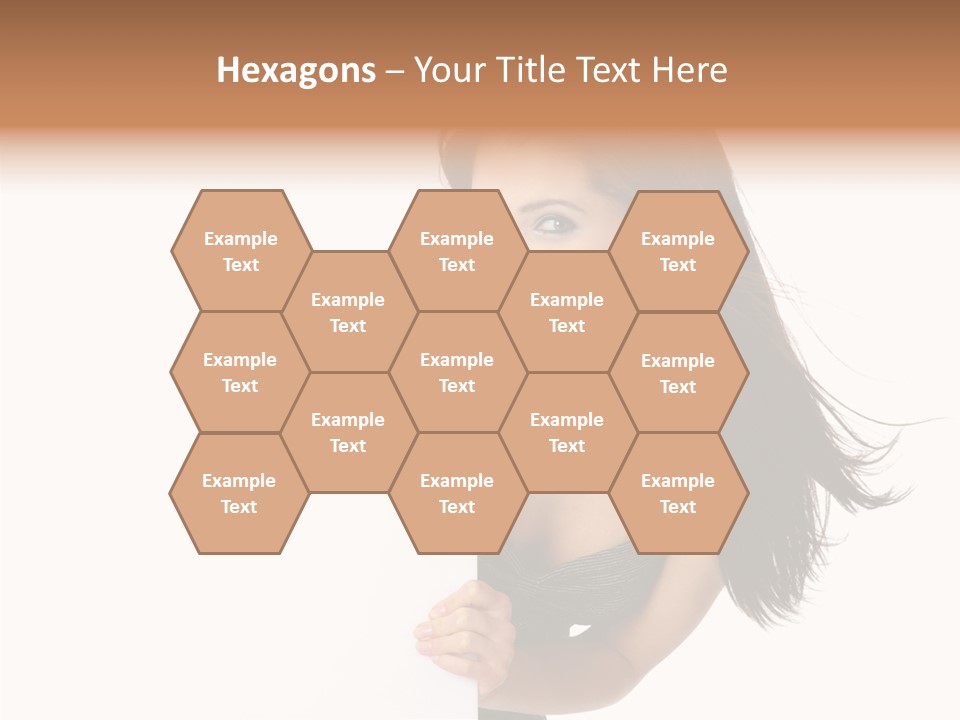 Female Advert Blank PowerPoint Template