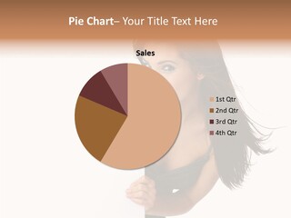 Female Advert Blank PowerPoint Template