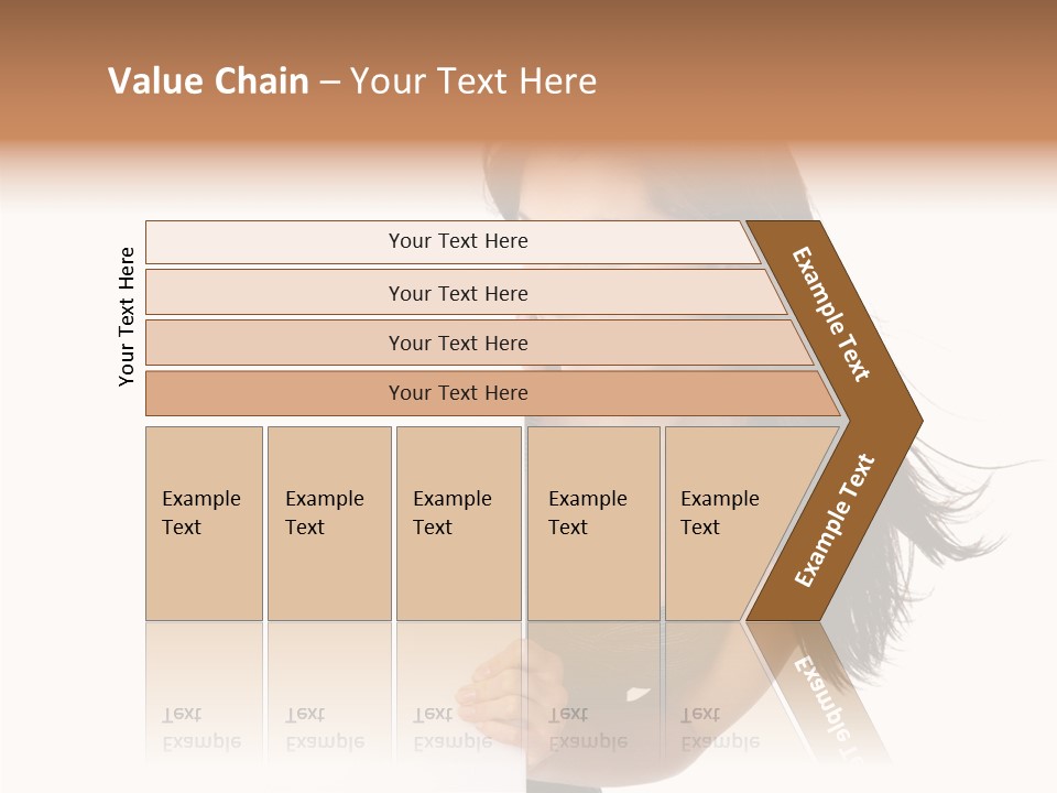 Female Advert Blank PowerPoint Template