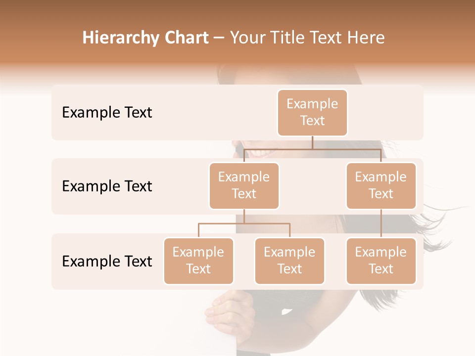 Female Advert Blank PowerPoint Template