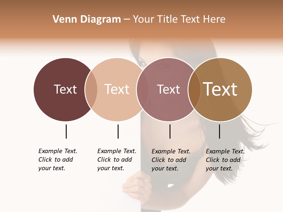 Female Advert Blank PowerPoint Template