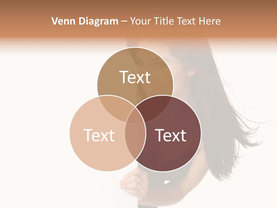 Female Advert Blank PowerPoint Template