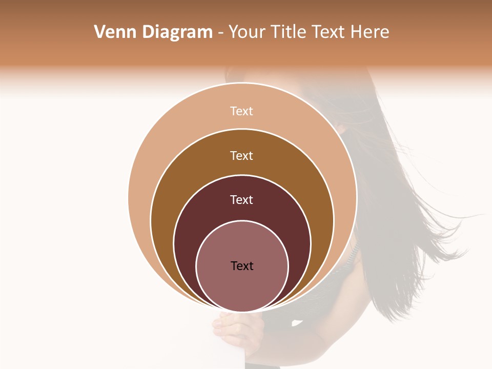 Female Advert Blank PowerPoint Template