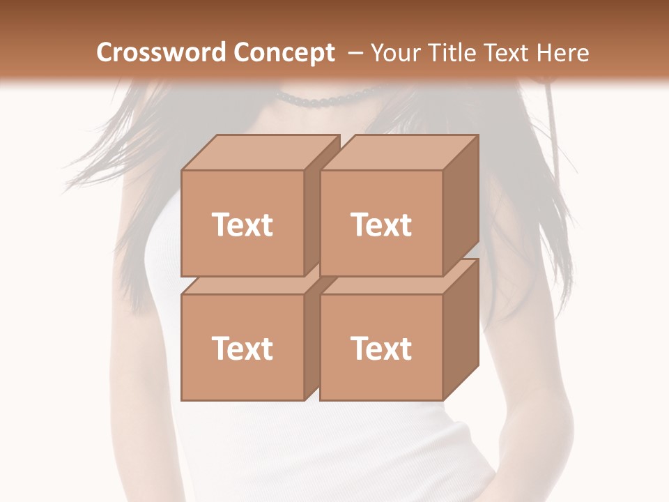 Jeans Young Make PowerPoint Template