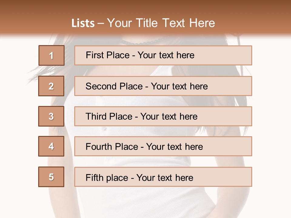 Jeans Young Make PowerPoint Template