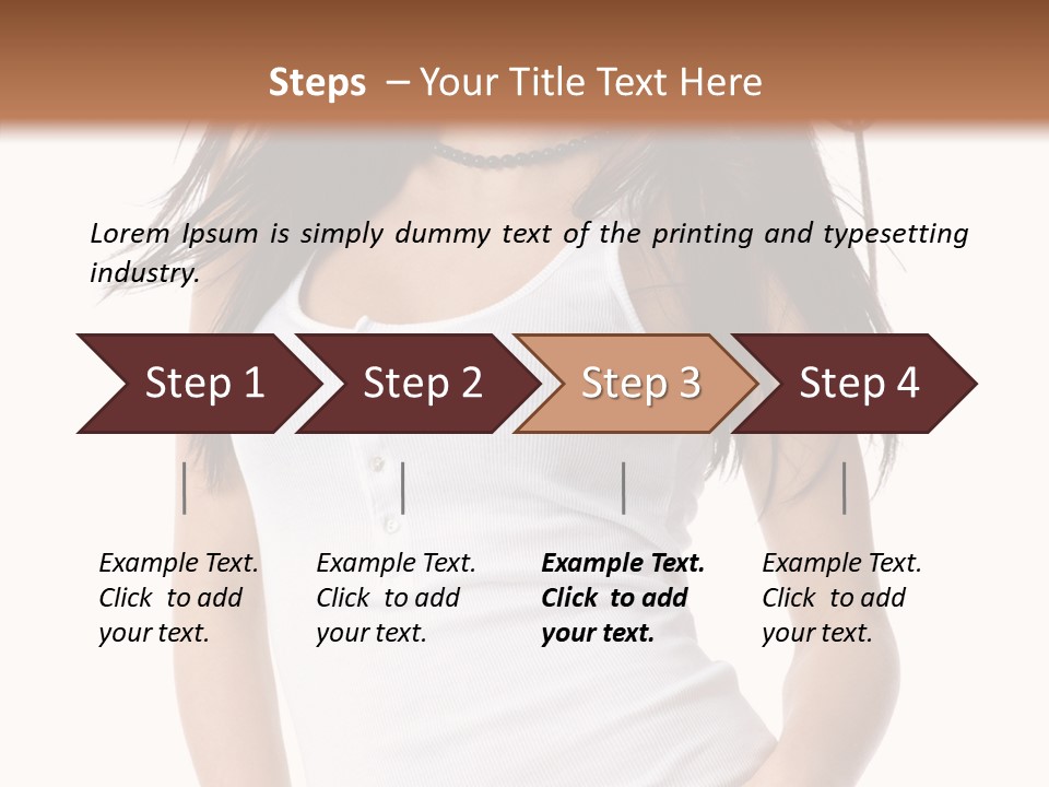 Jeans Young Make PowerPoint Template