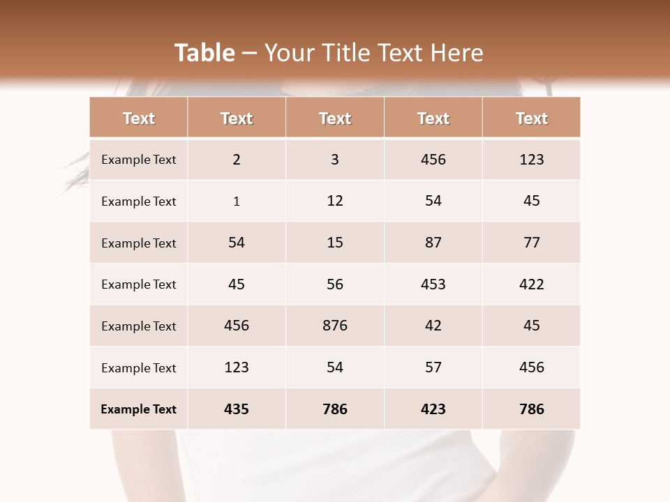 Jeans Young Make PowerPoint Template