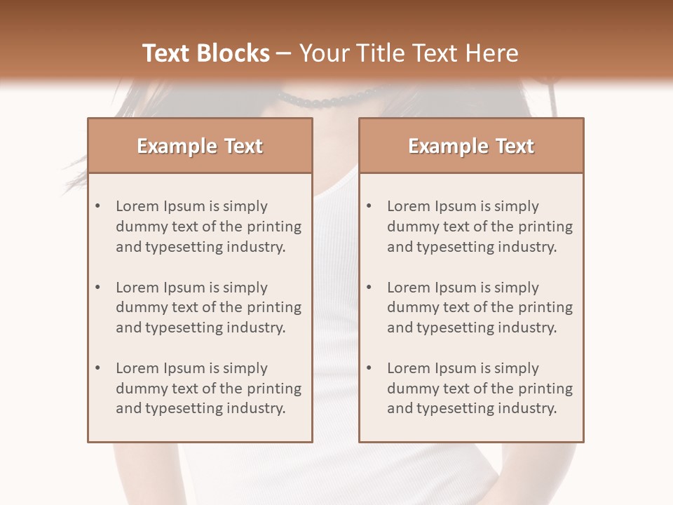 Jeans Young Make PowerPoint Template