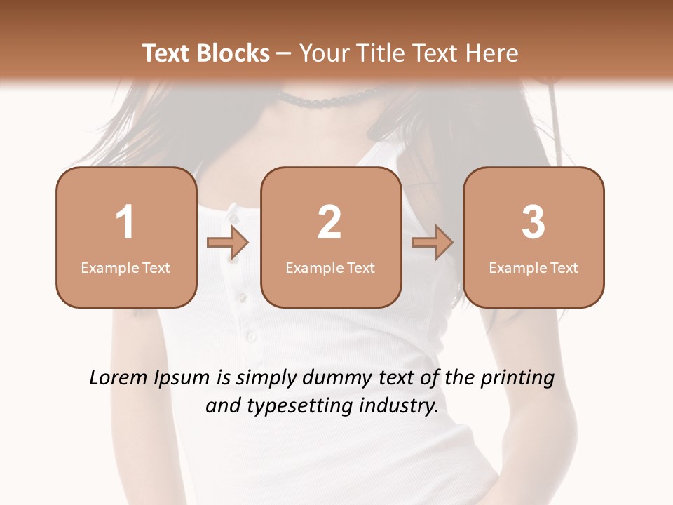 Jeans Young Make PowerPoint Template