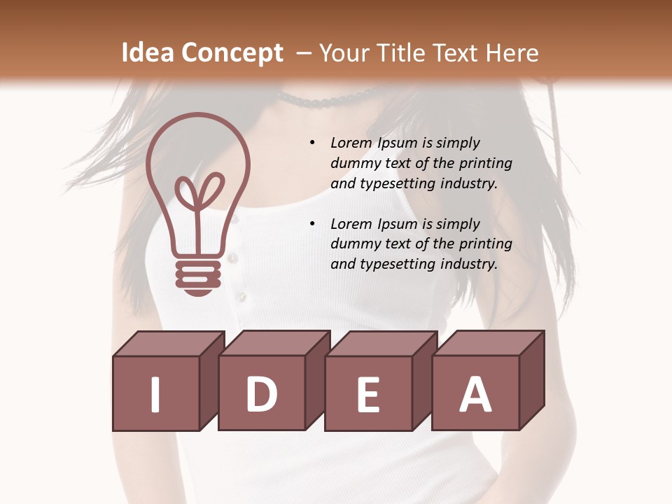 Jeans Young Make PowerPoint Template