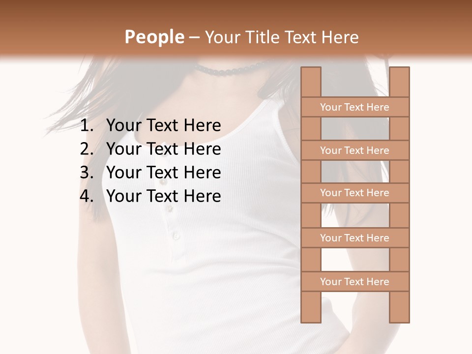 Jeans Young Make PowerPoint Template