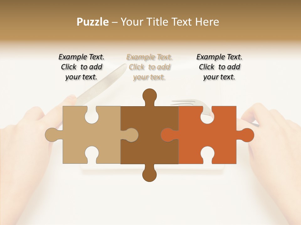 Bulimia Portions Famine PowerPoint Template