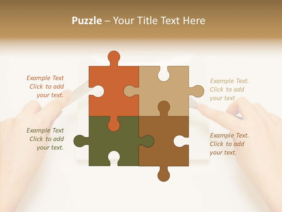 Bulimia Portions Famine PowerPoint Template