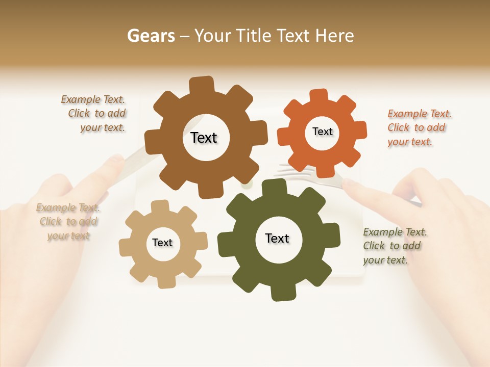 Bulimia Portions Famine PowerPoint Template