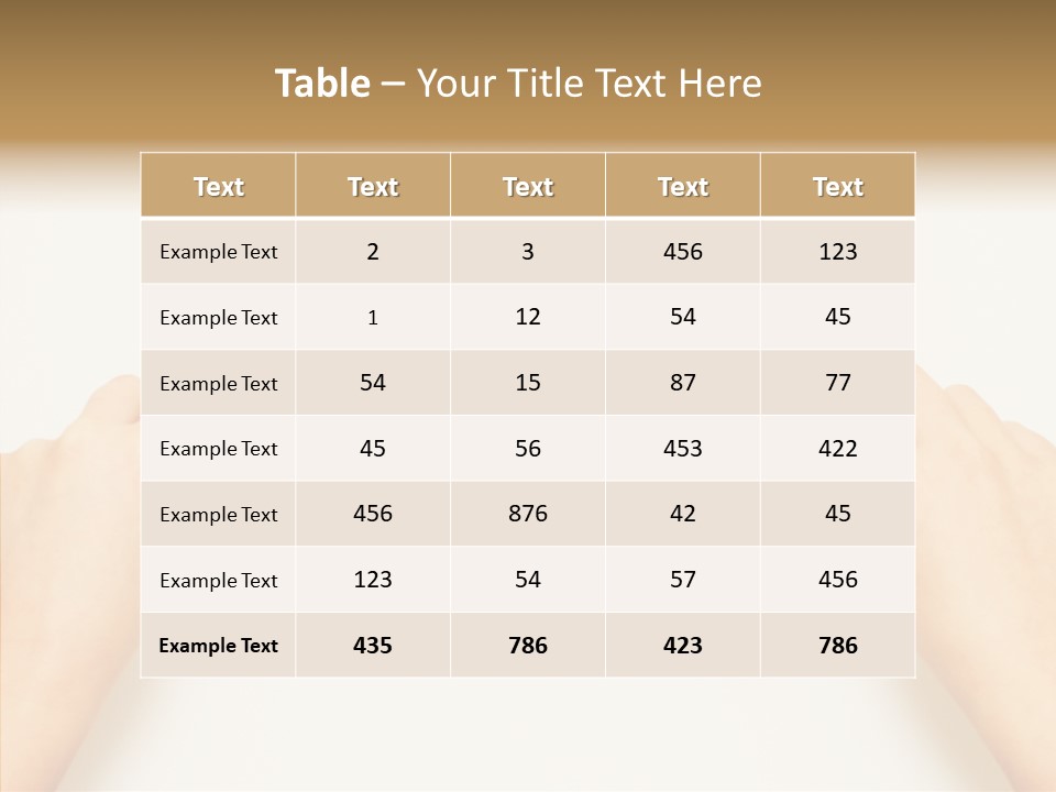 Bulimia Portions Famine PowerPoint Template