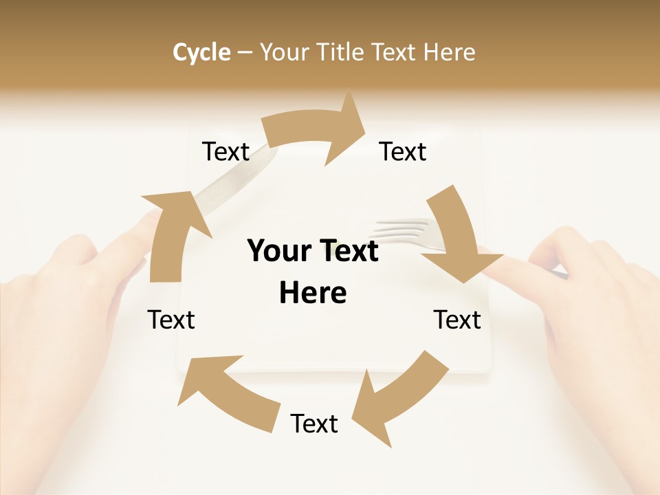 Bulimia Portions Famine PowerPoint Template