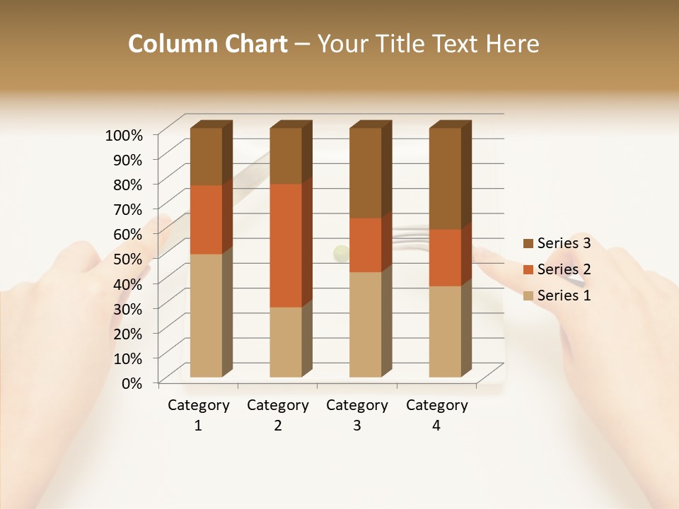Bulimia Portions Famine PowerPoint Template