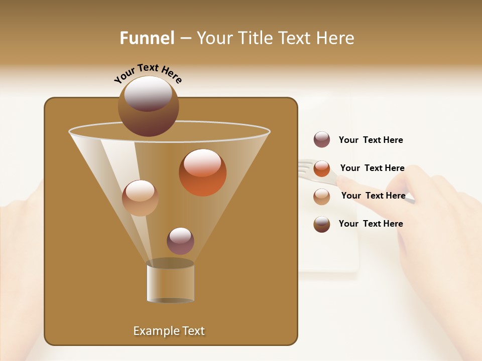 Bulimia Portions Famine PowerPoint Template