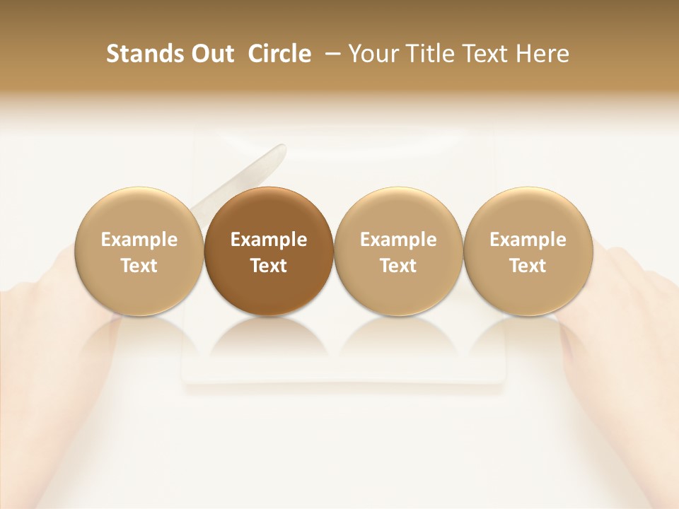 Bulimia Portions Famine PowerPoint Template