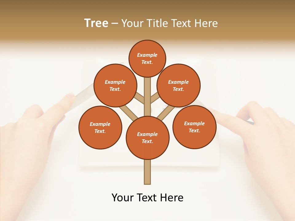 Bulimia Portions Famine PowerPoint Template
