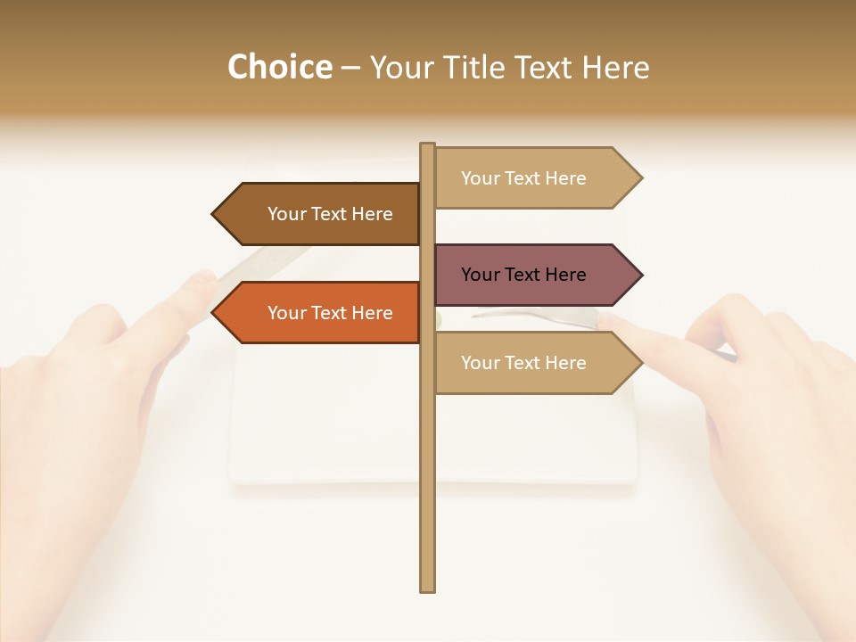 Bulimia Portions Famine PowerPoint Template
