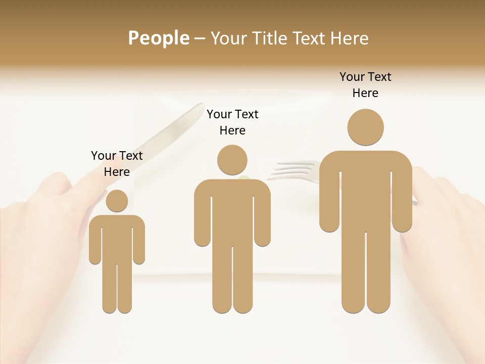 Bulimia Portions Famine PowerPoint Template