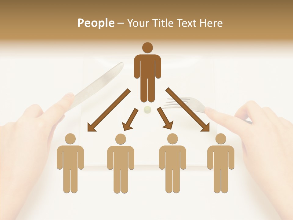 Bulimia Portions Famine PowerPoint Template