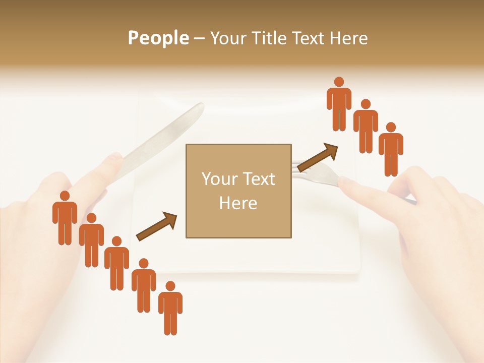 Bulimia Portions Famine PowerPoint Template